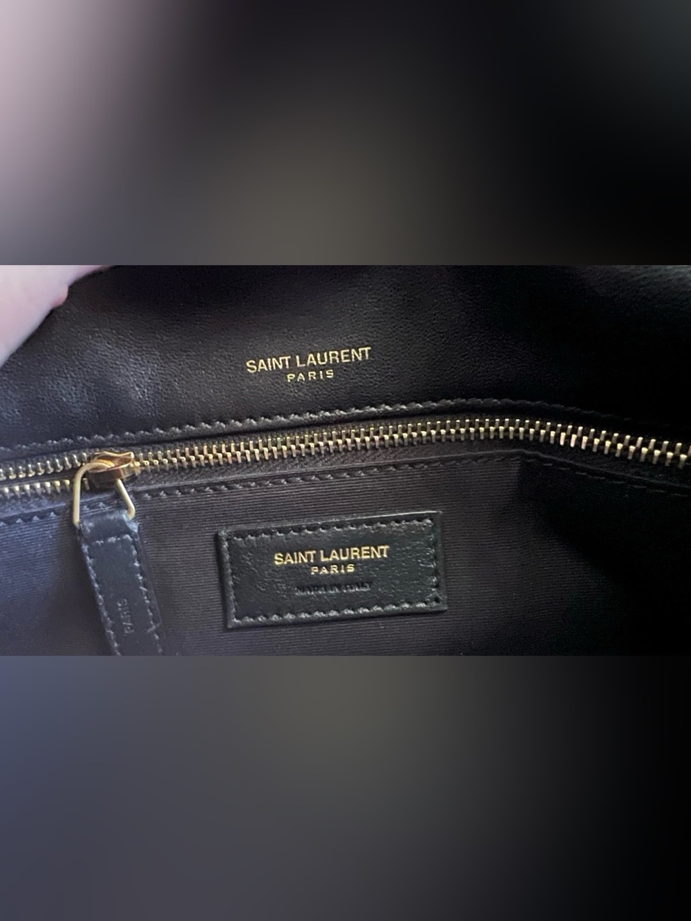 Saint Laurent Niki Medium Shoulder Bag – Black Smooth Calfskin - 100% Authentic - Picture 9 of 15